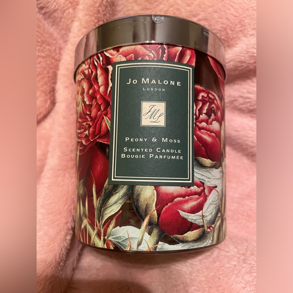 Jo Malone London empty limited edition peony & moss candle jar